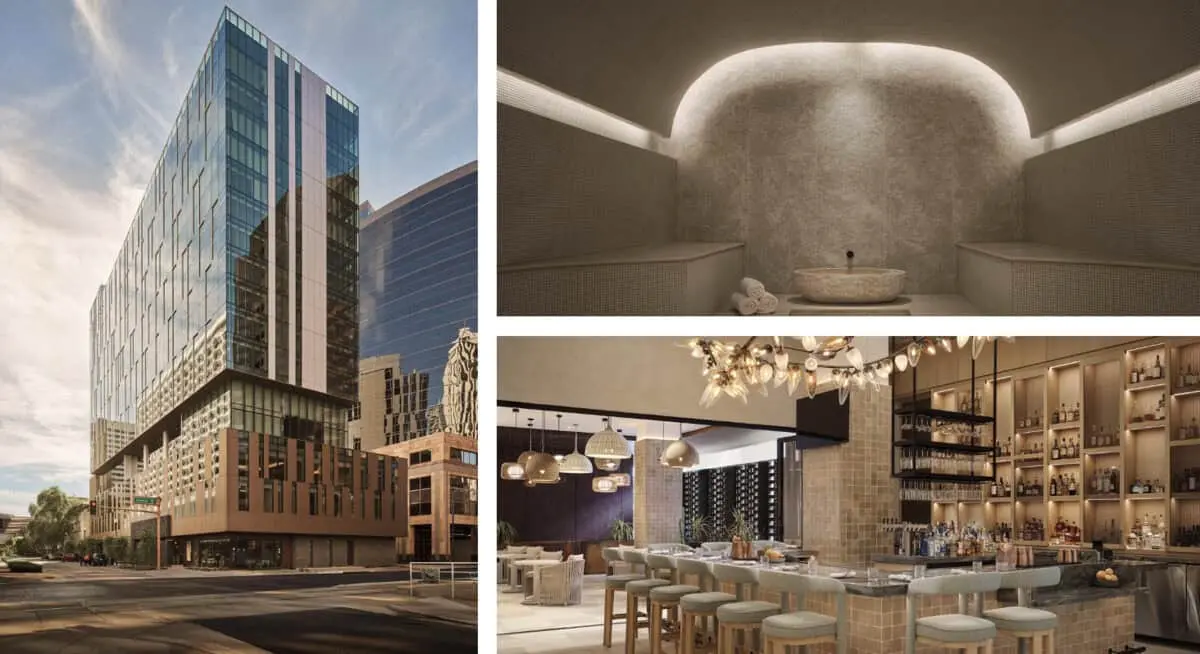 Luxul redefinește centrul din Phoenix: Se deschide Denū Hotel & Spa
