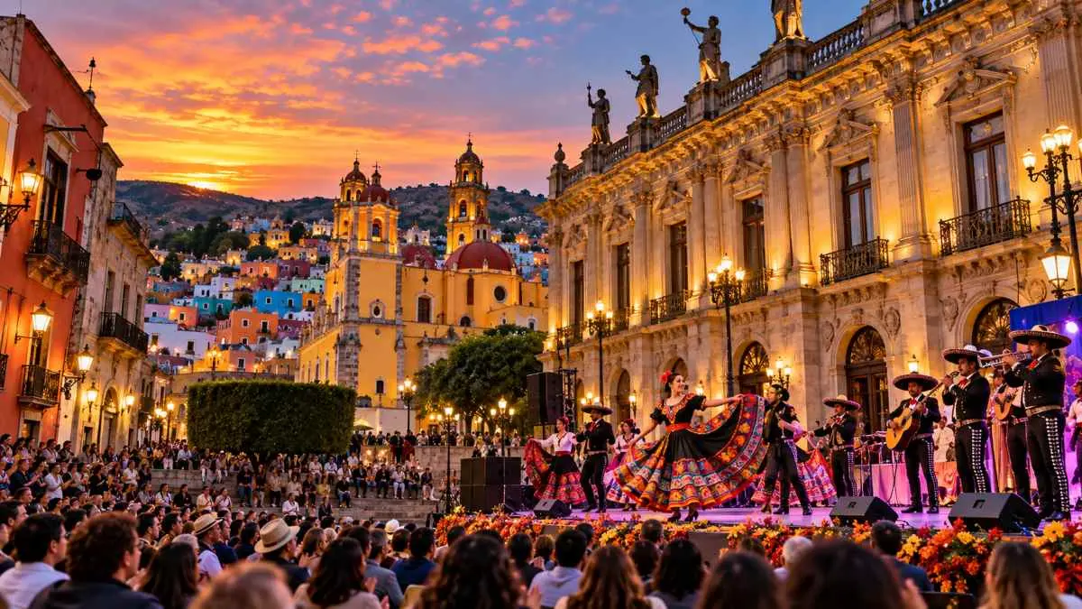 Festivalul Iconicul Cervantino al Mexicului are loc la 29 de națiuni din Guanajuato pentru o mare înaintea unui artist