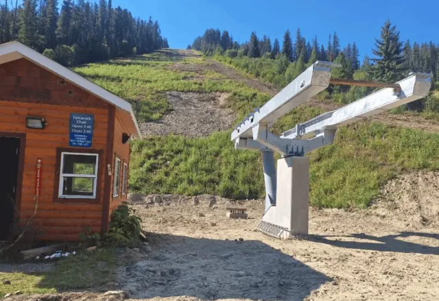 Kimberley Alpine Resort a instalat terminalul inferior pentru scaunul Tamarack