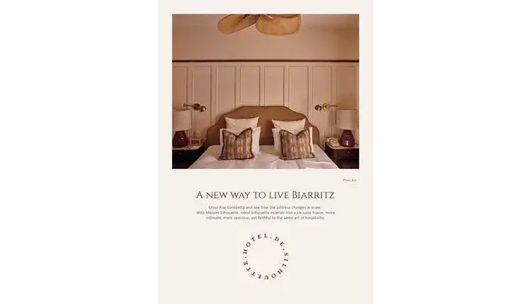 Maison Silhouette: noua adresă de lux în inima Biarritz