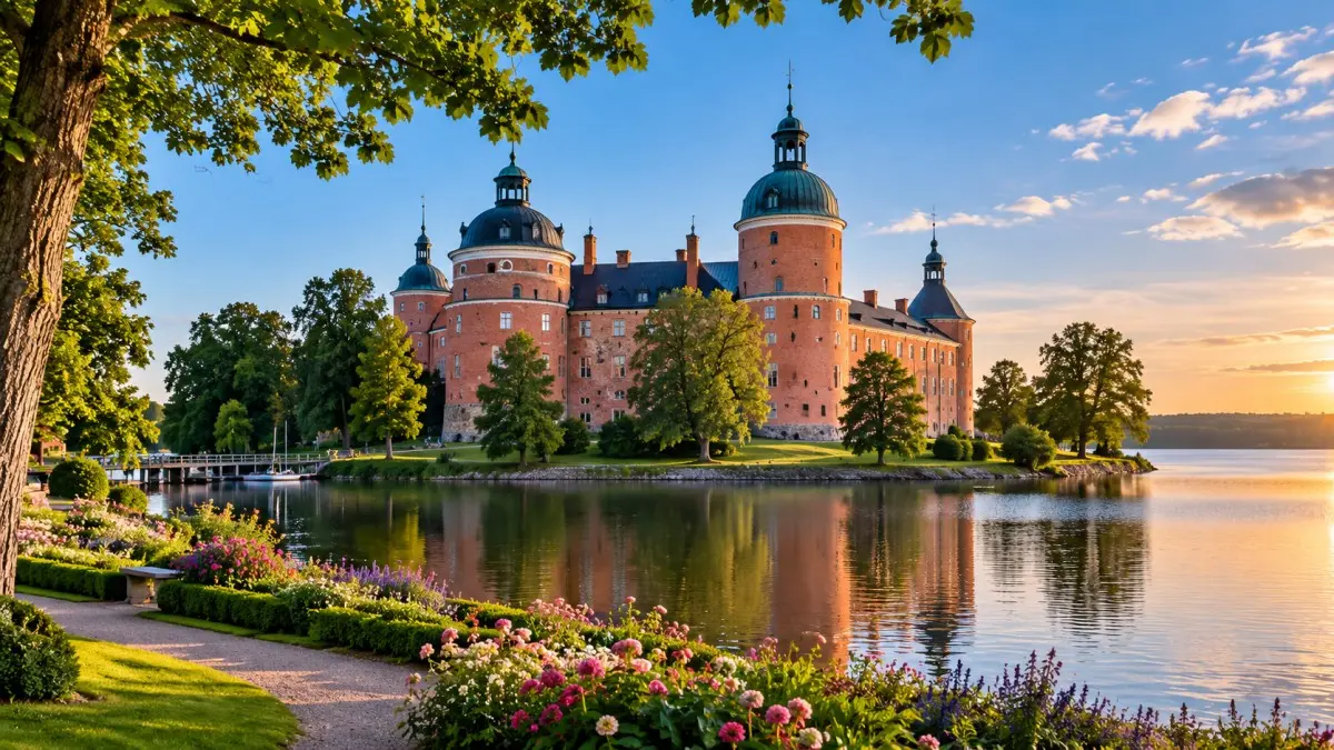 Parcul Palatului Gripsholm: o comoară gratuită la malul lacului