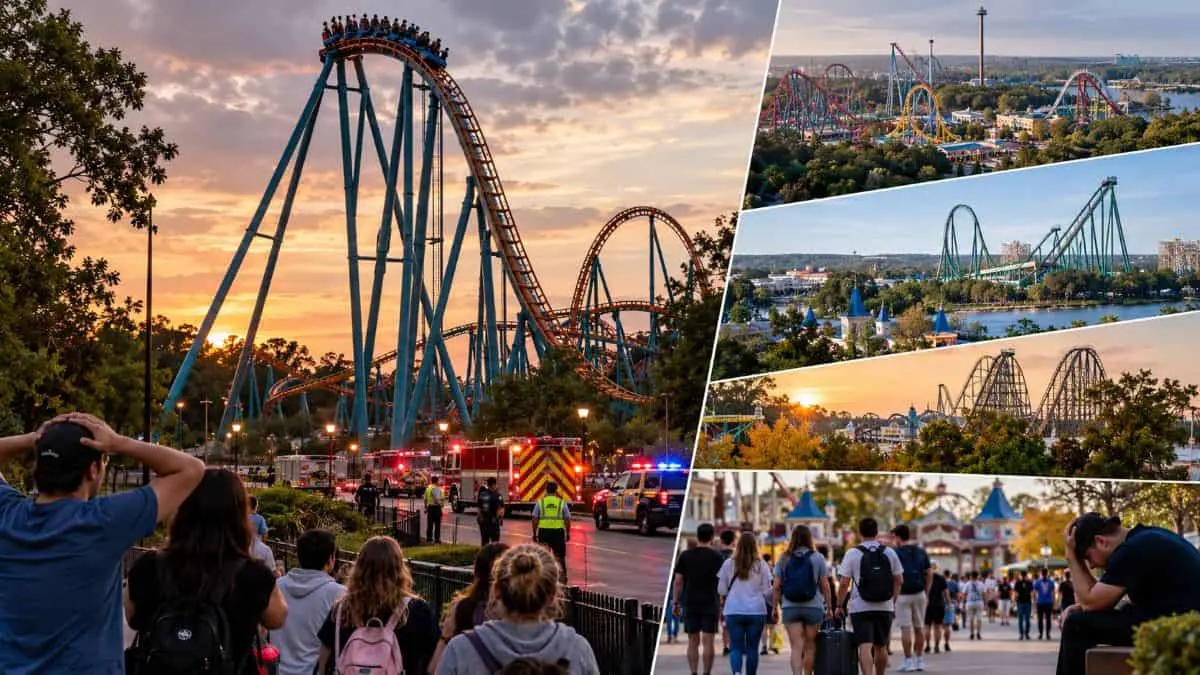 Tragedie în parcul Six Flags din Georgia: Un mort și mai mulți răniți după un accident la montagne russe