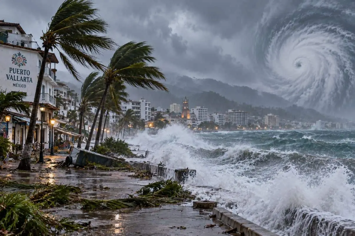 Uraganul Simon: Devastare pe coasta Mexicului